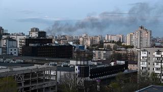 Ракетный удар по Киеву во время визита генсека ООН
