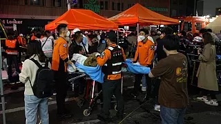 До 146 возросло число погибших в результате давки в центре Сеула
