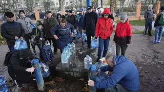 80% киевлян остались без воды